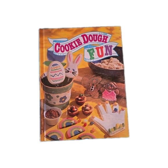 Cookie Dough Fun Cookbook Vintage 1997 Cooking with Kids Recipes Book Retro Vtg - Picture 1 of 10